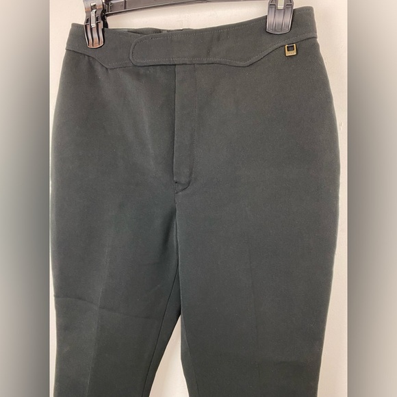 Vintage Roffe size 14 Women’s Black Stirrup Winter Snow Ski Pants - Picture 2 of 8